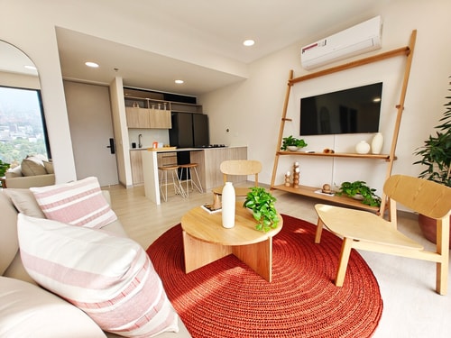 Skandinavian flat | Balcony | Ac | open kitchen