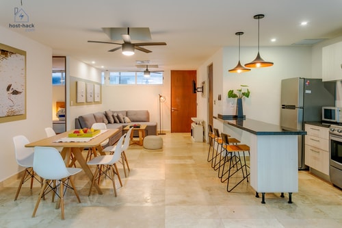 Dpto familiar c/Piscina y patio privado by mYYcasa Destination.mx