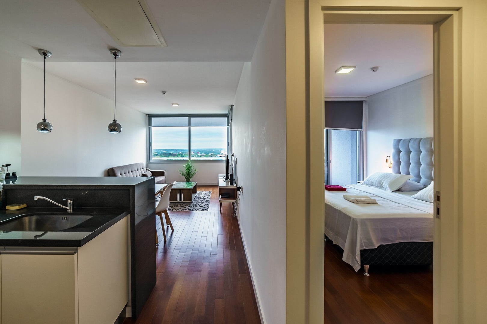 1 Dorm Piso Alto & Excelentes vistas! Edificio 5* 3 Meridian Executive Rentals