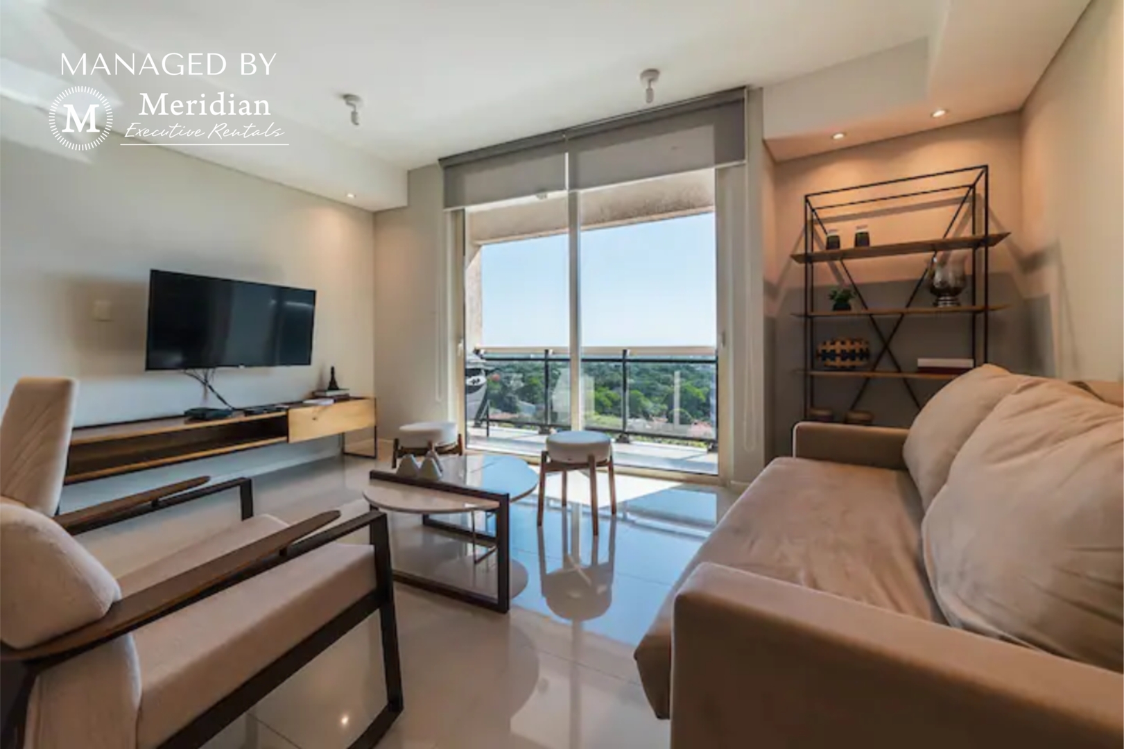En el mejor punto de Asunción! Torre 5*! 3 Meridian Executive Rentals