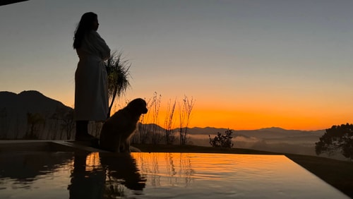 Chale Espatódea - Piscina Aquecida com borda infinita e Jacuzzi