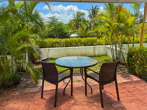 Private terrace, pool & beach just steps away El Corazon del Caribe