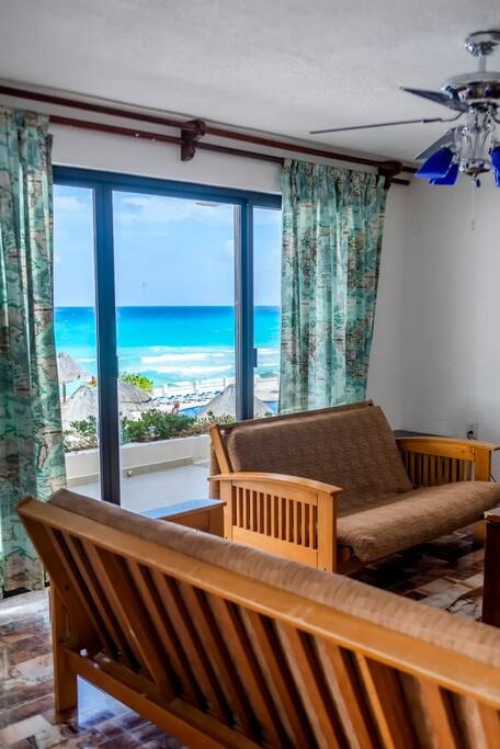 Ocean View, 3 King Beds, Balcony El Corazon del Caribe