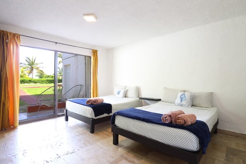 Modern Studio w/ 2 Queen Beds & Kitchen in Cancun 9 El Corazon del Caribe