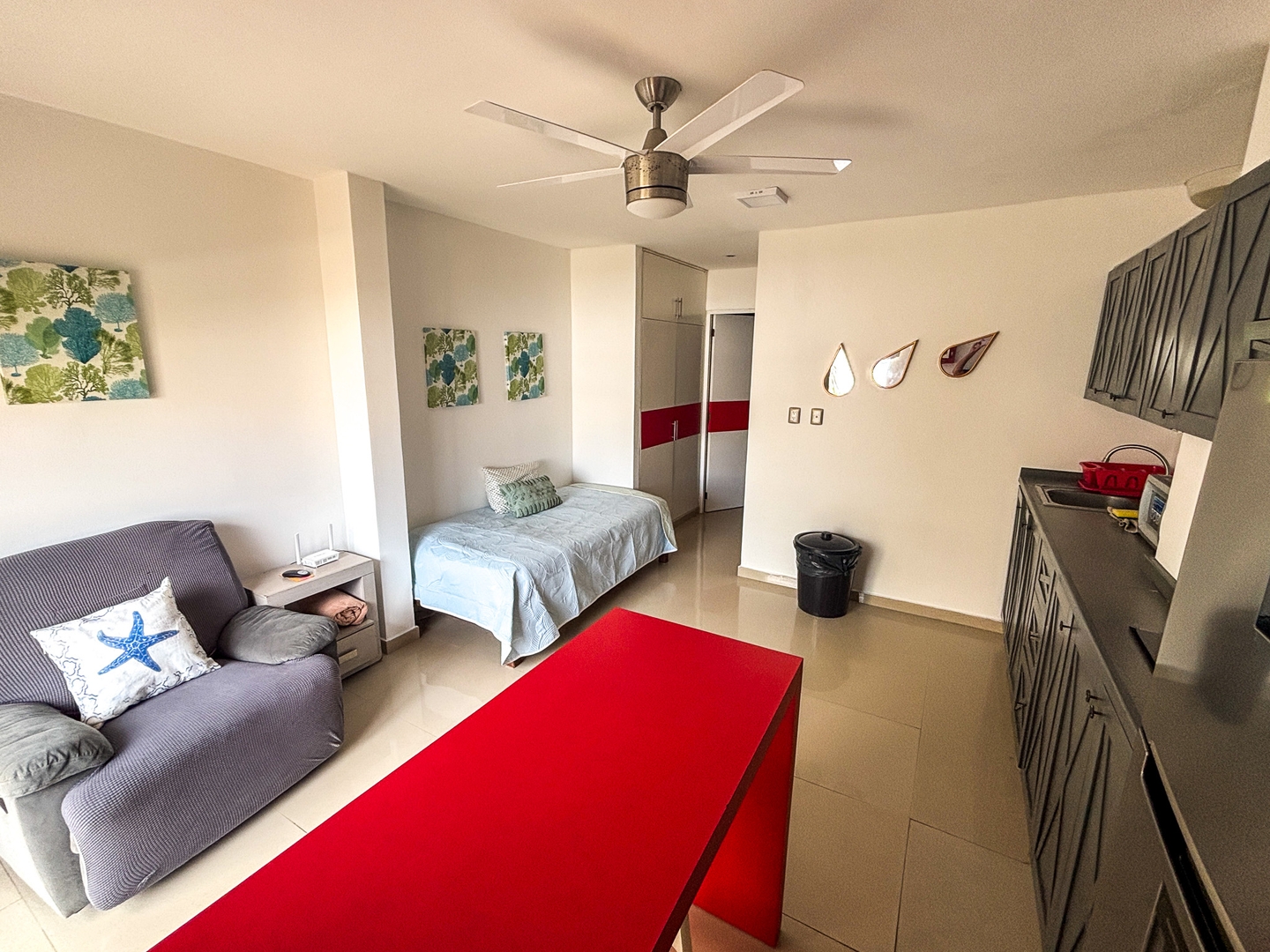 Cozy 1BR in Villas Marlin, near La Isla 3 El Corazon del Caribe