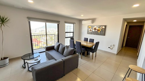 Moderno depa 3 hab. junto a Fundidora