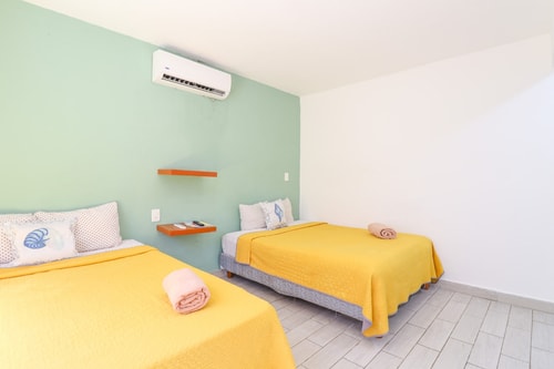 Cozy Studio in Green16 w/ 2 Queen Beds & Kitchen 3 El Corazon del Caribe