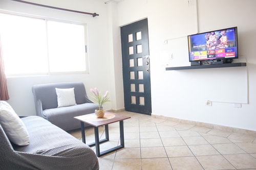 Apt 3BR, AC, Quiet Area 2 El Corazon del Caribe