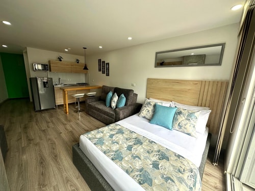 Apartaestudio  en la Castellana con linda vista