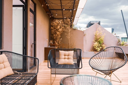 Privilege Flat en Condesa — terraza, gym y parking