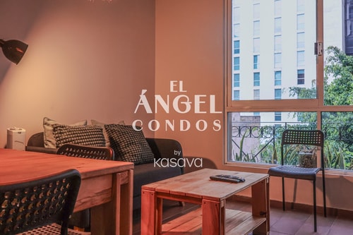 Depa de 4 hab. En Él Ángel Condos, casi en Reforma