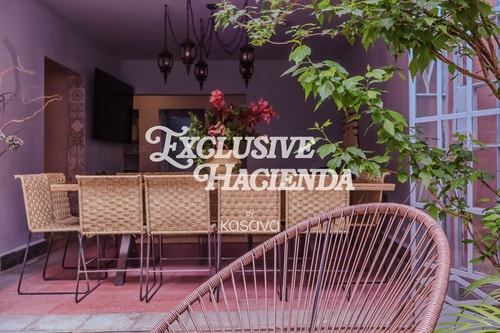 Exclusive Hacienda (con AC, jacuzzi y sauna)