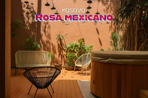 Kasava Rosa Mexicano: a/c, jacuzzi, sauna ¡y más!