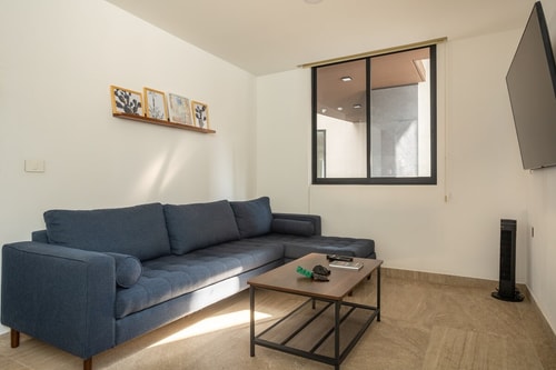 La Condesa Family Apartment: Secure, Central, Gym