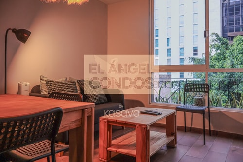 Céntrico depto. de 4 hab. en El Ángel Condos