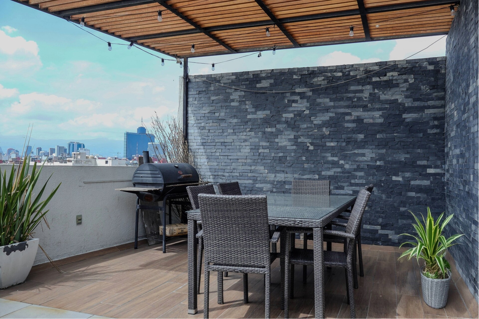 Skyline Kasava: PH de 4 hab. y 3 baños en la Roma 5 kasavahomes.com