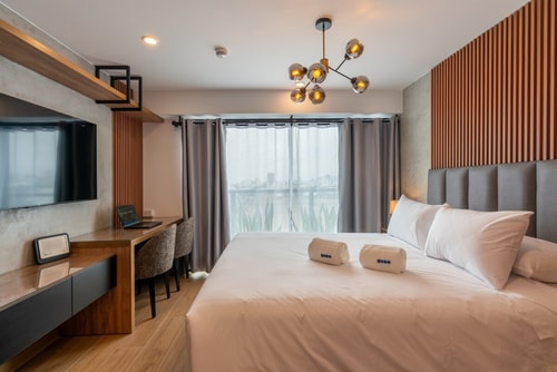 geko | Orum _Loft w/balcony overlooking the sea