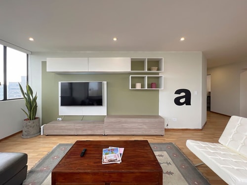 geko | Sky Flat _2BR w/city view in Miraflores