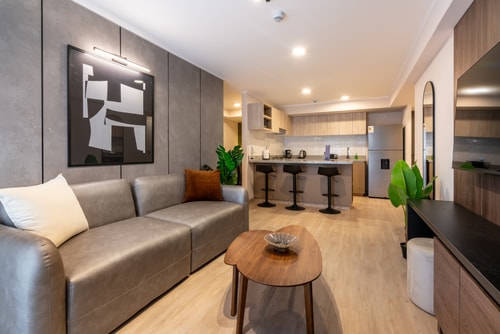 Geko | Executive 2BR w/Parking & AC in Miraflores