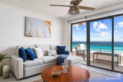 Amazing 2B Ocean and beach view in the hotel area Airbnb Property Manager Cancun