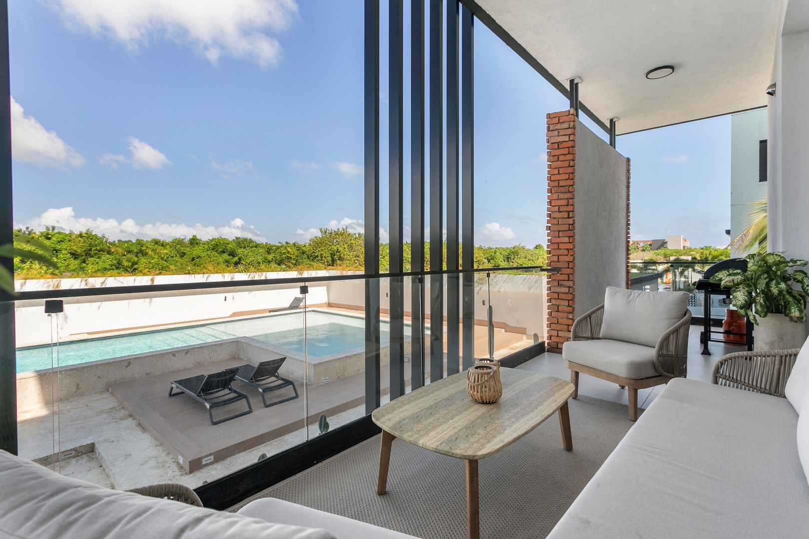 Best location Luxury 2BD with terrace in village 83 Airbnb Property Manager Cancun