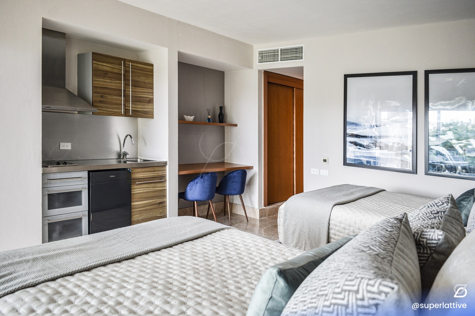 Deluxe 2BD Marine View La Amada with Private Beach 26 Airbnb Property Manager Cancun
