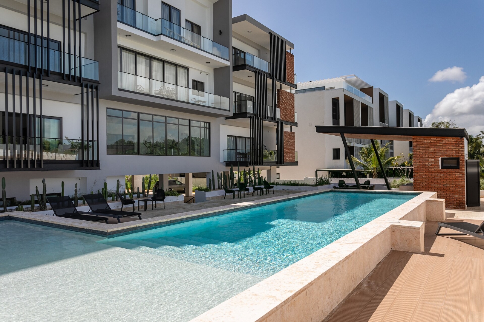 Best location Luxury 2BD with terrace in village 47 Airbnb Property Manager Cancun