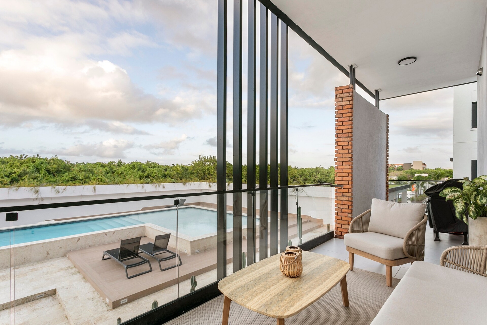 Best location Luxury 2BD with terrace in village 22 Airbnb Property Manager Cancun