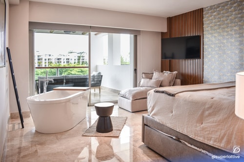 Deluxe 2BD Marine View La Amada with Private Beach 7 Airbnb Property Manager Cancun