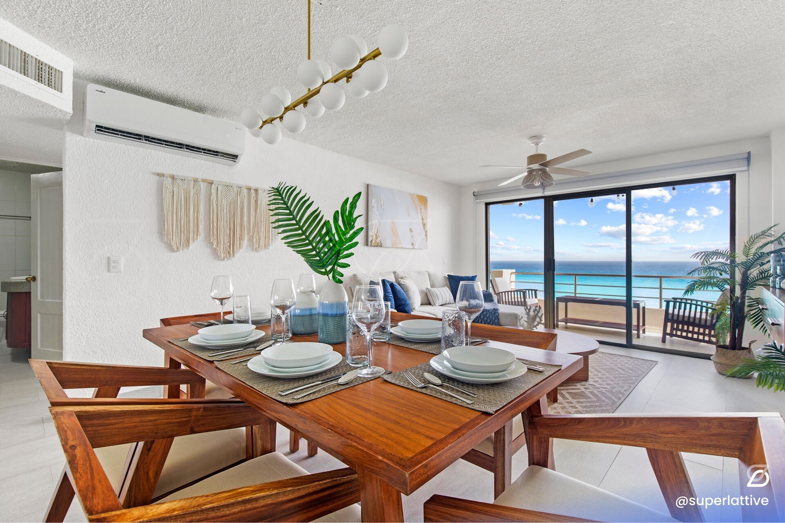 Amazing 2B Ocean and beach view in the hotel area 2 Airbnb Property Manager Cancun