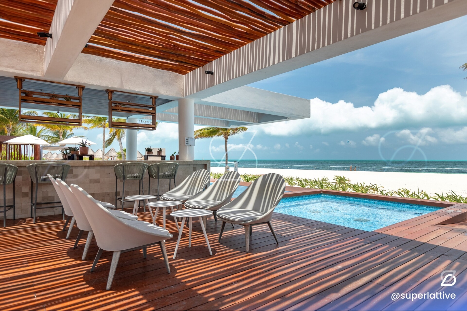 Deluxe 2BD Marine View La Amada with Private Beach 31 Airbnb Property Manager Cancun