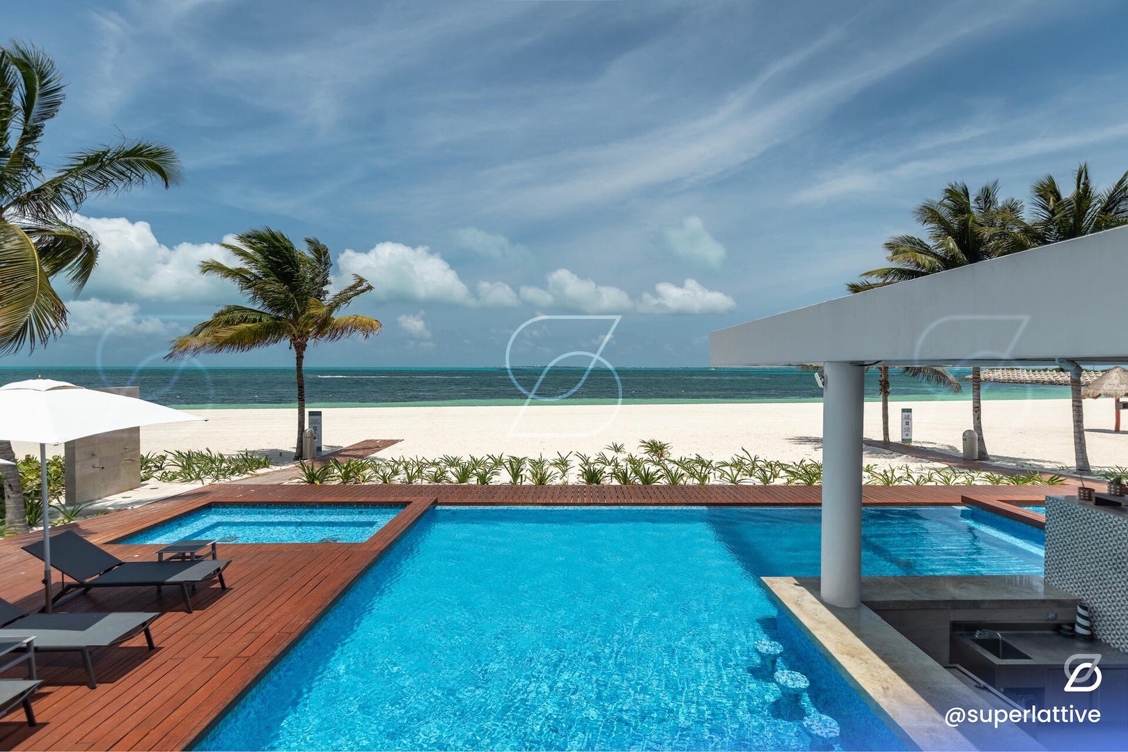 Deluxe 2BD Marine View La Amada with Private Beach 6 Airbnb Property Manager Cancun