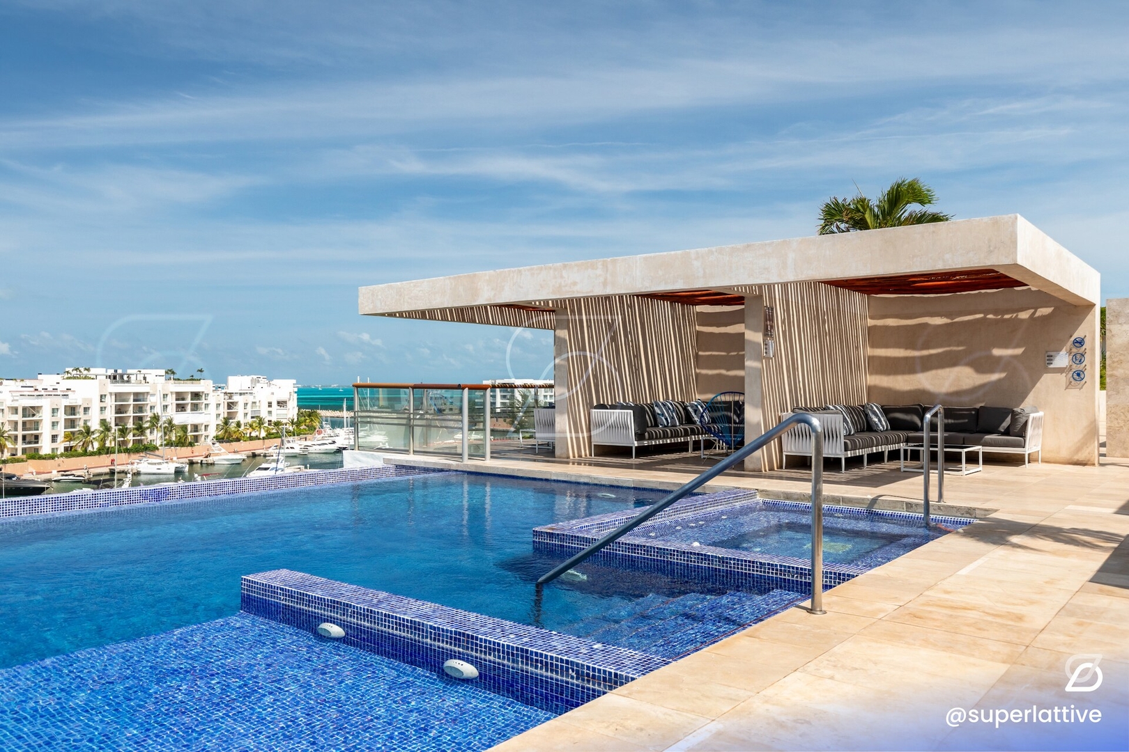 Deluxe 2BD Marine View La Amada with Private Beach 29 Airbnb Property Manager Cancun