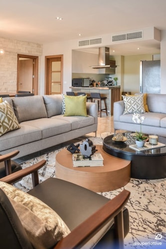 Deluxe 2BD Marine View La Amada with Private Beach 0 Airbnb Property Manager Cancun