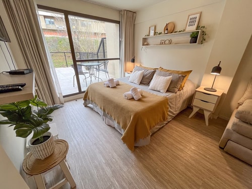 Hermoso estudio de diseño céntrico c/ terraza