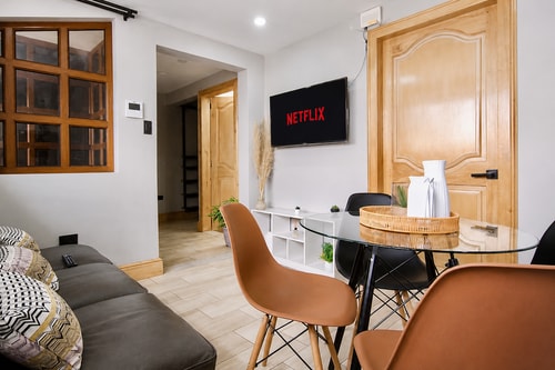 2 min del centro | 4 Huéspedes | 2BR +Balcón