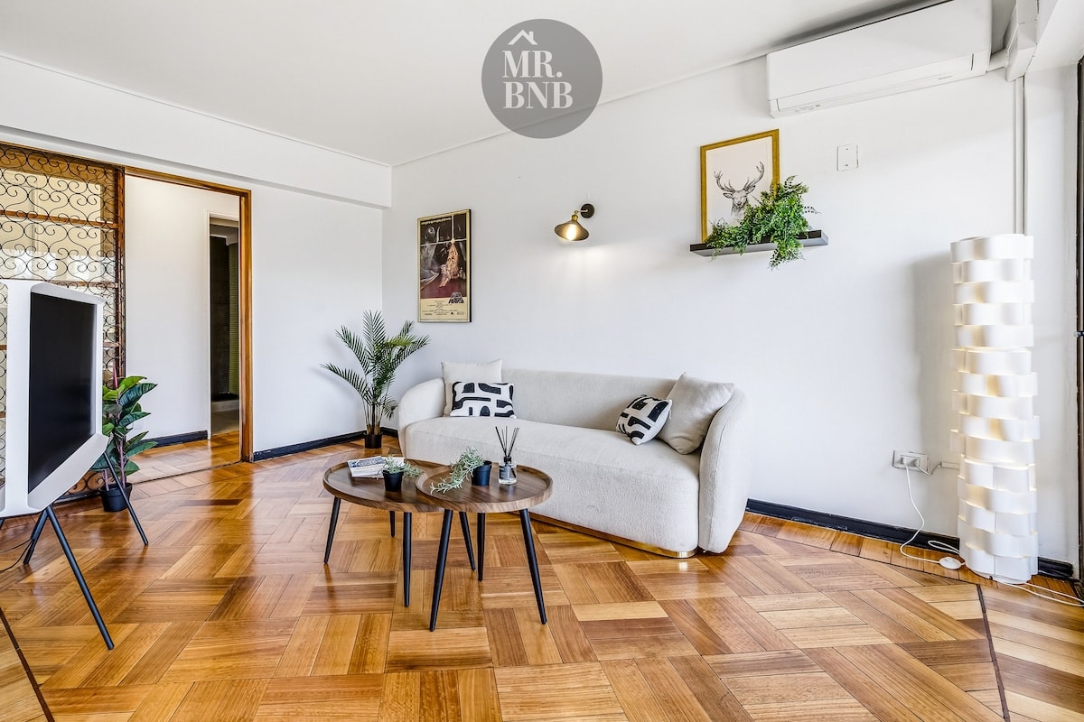 Amplio y renovado depto 3D | Providencia | 6 PAX