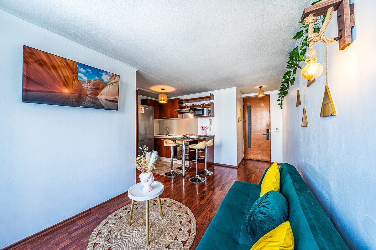 Depto Santiago centro 2D | 4 PAX