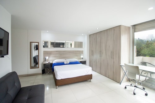 Apto con vista Fenomenal, balcón y parqueadero