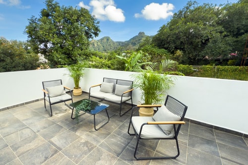 Habitación privada c/baño en casa centro Tepoz A2