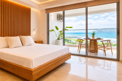 CB906 | Stylish ocean view suite, warm vibe