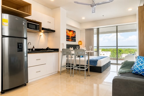 CB634 Vista Hermosa - Suite Cama King Balcon Priv