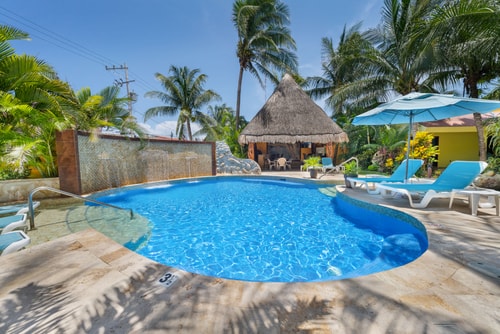 Villas 1-6 at Isla Retreats (for groups or families up to 12 px) - Tropical Gardens + Pool