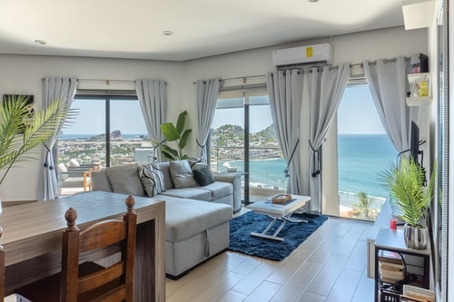 La mejor vista de Mazatlán con Terraza Privada