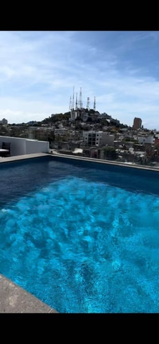 Centrica Suite A con Alberca en Mazatlán