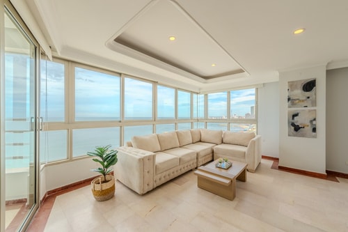 Spectacular 3BR Ocean View in Bocagrande