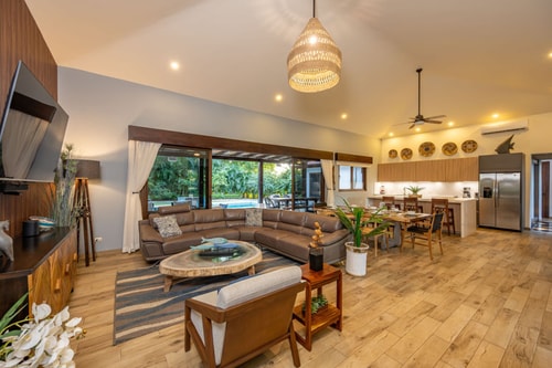 4BR Hacienda Pinilla | Saltwater Pool & Workspace gallery image 2