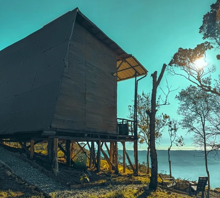 Rustic Cabin, Private Jacuzzi, City View