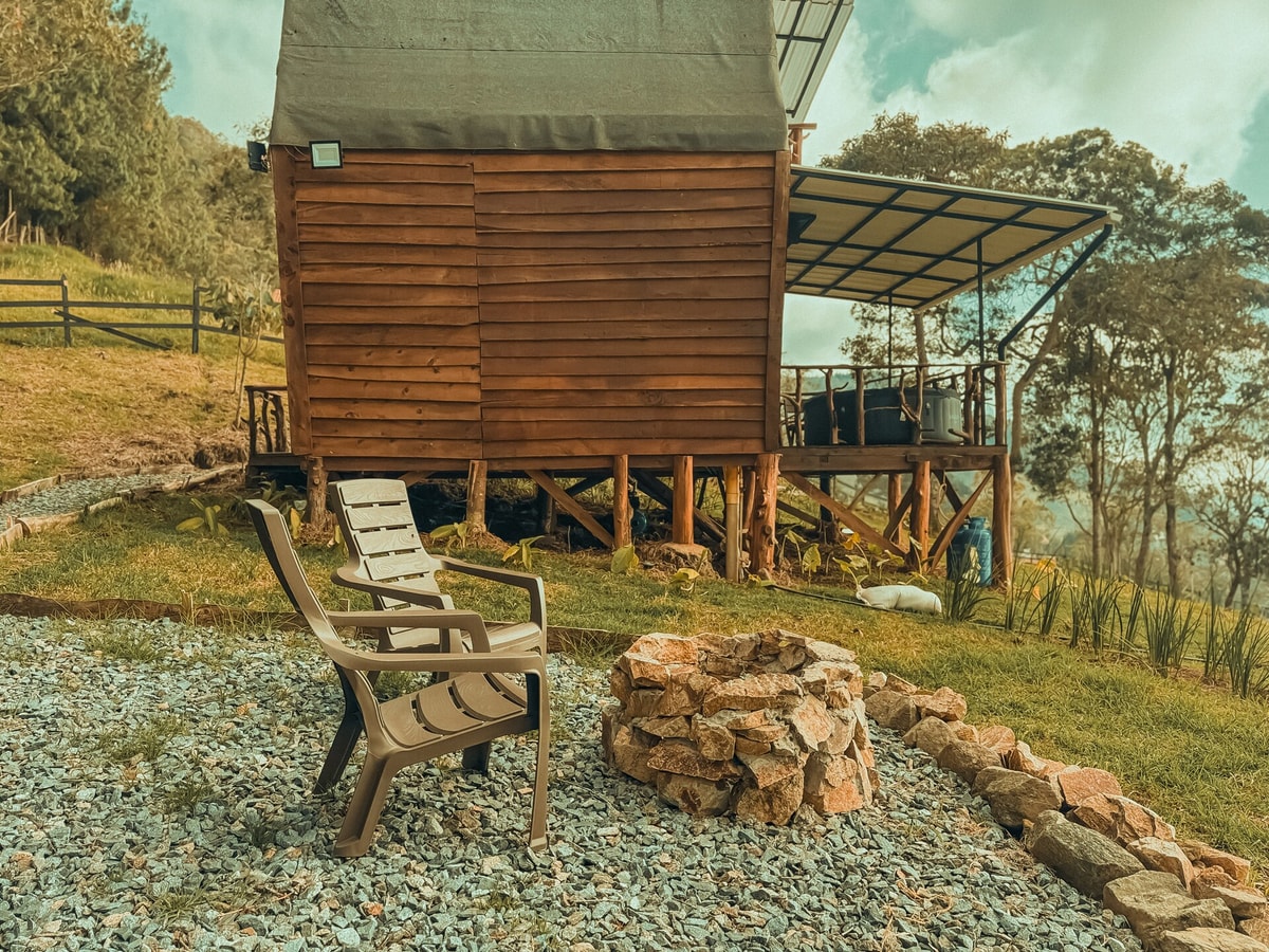 Rustic cabin with a beautiful view of the city gallery image 19