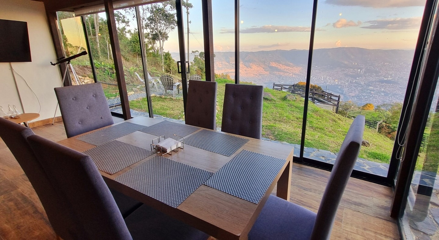 Alpine Chalet with the best view of Medellín gallery image 7